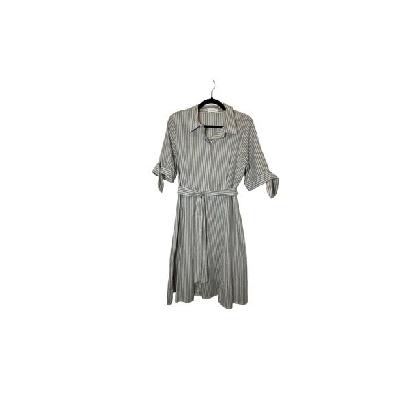 Calvin Klein Belted Shirt Dress (NWT) - Picture 6 of 10